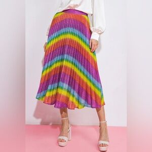 Flying Tomato Rainbow Maxi Skirt